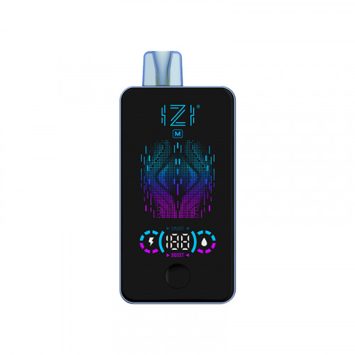 Электронная сигарета IZI MODEL M 22000 - Double Ice Blueberry (Черника с двойным льдом)