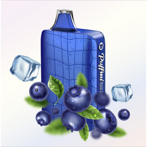 Электронная сигарета PuffMi Dura V2 STRONG 9000 - Лесные ягоды лёд